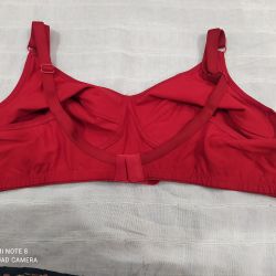 Kashish premium lingerie bra , size:-40-100, colour black, blue, red,navy blue, rubby pink. Adjustable straps,comfortable to wear, fabric- hosiery cotton.,