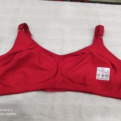 Kashish premium lingerie bra , size:-40-100, colour black, blue, red,navy blue, rubby pink. Adjustable straps,comfortable to wear, fabric- hosiery cotton.,