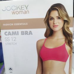 Jockey cami Bra ss12 (size-32,34,36:-B) (32B/36B -white2) (32/34/36B-black3)(34B-skin1)(36B-steel grey1)