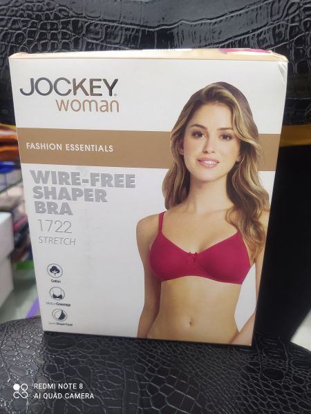Jockey wire free shaper bra 1722 (size- 32,34,36:-B)(32/34/36-white3)(32/34/36-black3)(32/34/36-skin3)(32/34/36-heather rose3)
