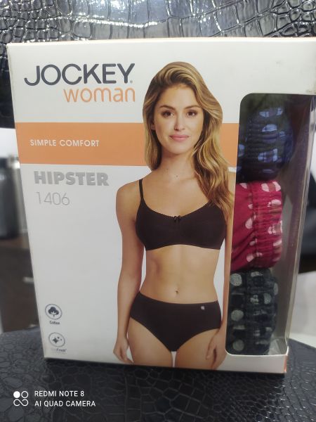 Jockey hipster1406 dark Print assorted22 (SIZE-s) 3 dark Colours with print in box 