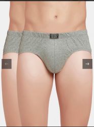 Jockey Men's Super Combed Cotton Solid Poco Brief(3 Pcs Pack)