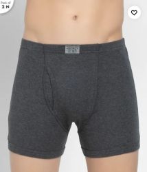 JOCKEY MEN'S SUPER COMBED COTTON RIB SOLID BOXER BRIEF(4 PCS PACK)