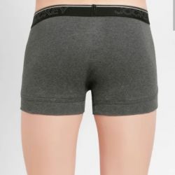 JOCKEY MEN'S SUPER COMBED COTTON RIB SOLID TRUNK(4 PCS PACK)