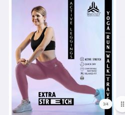 WOMEN ACTIVE LEGGINGS(MAUVE)