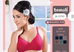 HEMALI WOMEN PADED TSHIRT BRA( MAARIA)