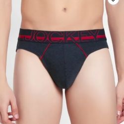 JOCKEY MEN'S SUPER COMBED COTTON RIB SOLID BRIEF(4PCS PACK) 