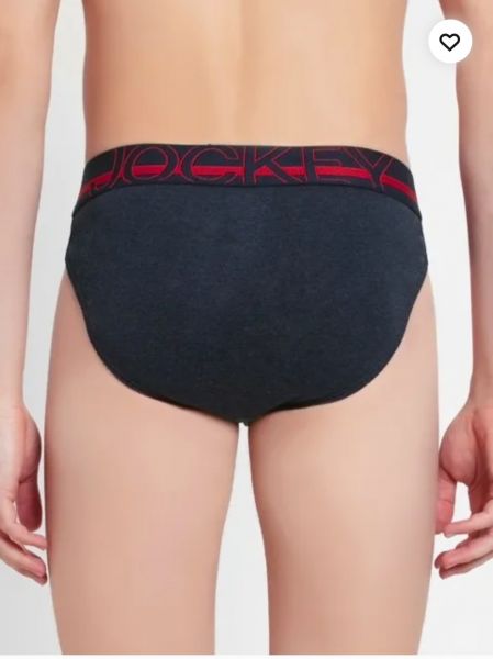 JOCKEY MEN'S SUPER COMBED COTTON RIB SOLID BRIEF(4PCS PACK) 