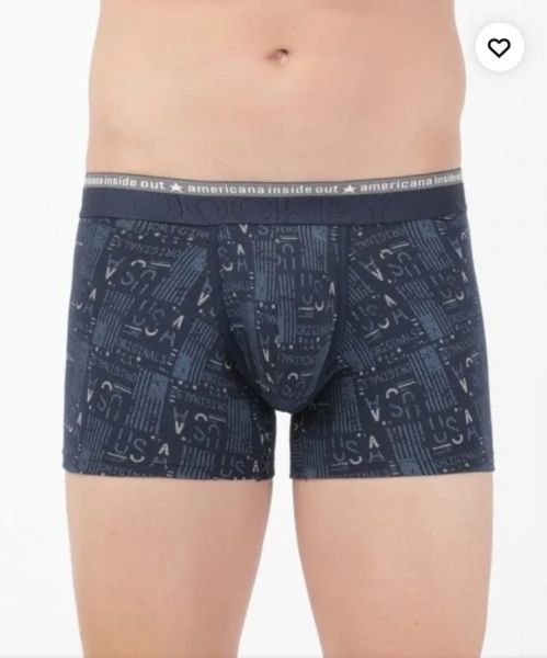 JOCKEY MEN'S SUPER COMBED COTTON Elastane Stretch Printed Trunk(2 Pcs Pack)