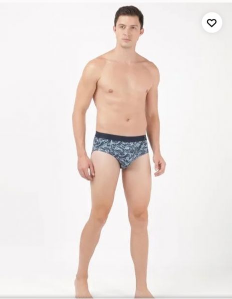 JOCKEY MEN'S SUPER COMBED COTTON PRINTED BRIEF(3 PCS PACK)