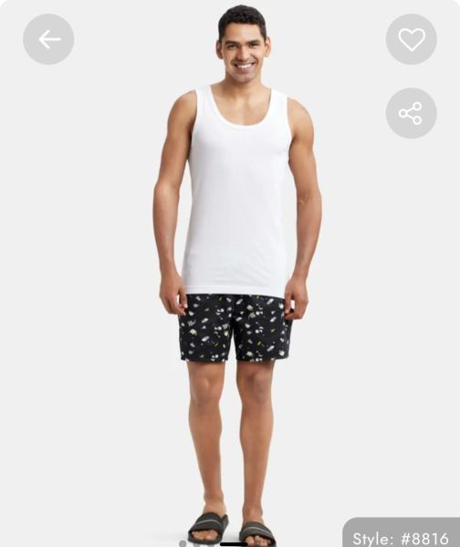 JOCKEY SUPER COMBED COTTON SLEEVELESS VEST(4 PCS PACK)