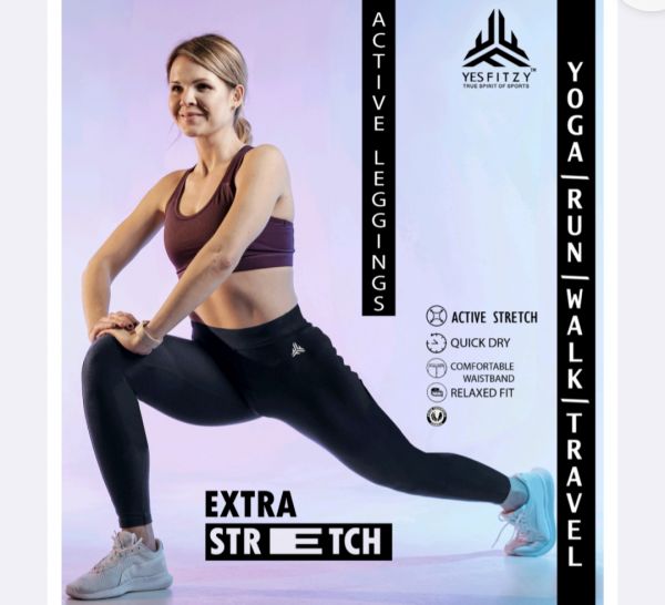 WOMEN ACTIVE LEGGINGS(NAVY BLUE)