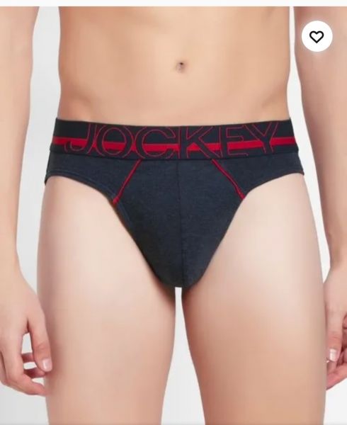 JOCKEY MEN'S SUPER COMBED COTTON RIB SOLID BRIEF(4PCS PACK) 