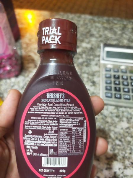 Hershey's syrup 