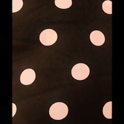 POLY CREP DOT PRINT 