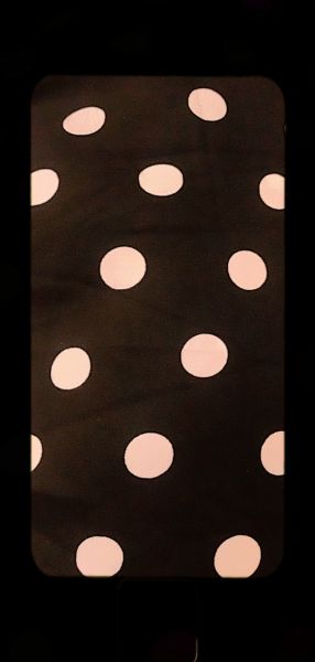POLY CREP DOT PRINT 