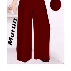 Multicolour plazzo XXL size for ledies