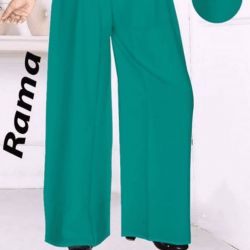 Multicolour plazzo XXL size for ledies