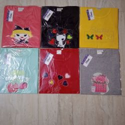 Multicolour T.shirt for girls XL size