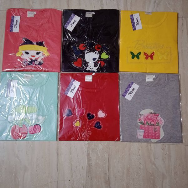 Multicolour T.shirt for girls XL size
