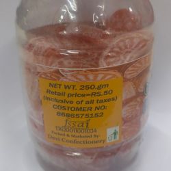 Orange candy 250gm jar