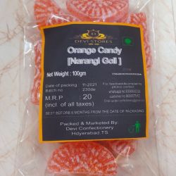 Orange candy (narangi goli)