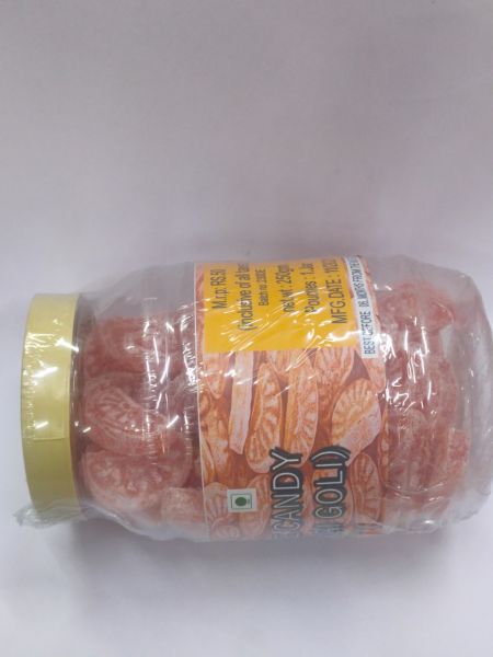Orange candy 250gm jar