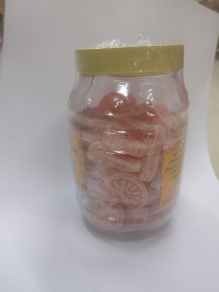 Orange candy 250gm jar