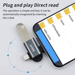 KDM 2 in 1 Type C and Micro OTG to USB High Speed Data Transfer for Laptop Mobiles USB Adapter