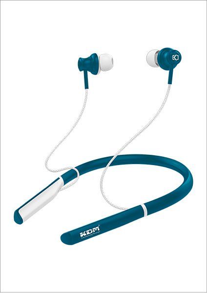 KDM G-2 Maestro 30 hr Music time Bluetooth Neckband Bluetooth Headset  (light Blue)