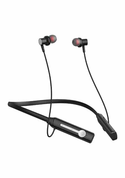 KDM A1- Colour 30H Music Time Neckband Headphone Bluetooth Headset Black