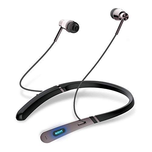 KDM  A2 50 h music time Bluetooth Neckband Sport in-Ear with 50 Hours of Music Playtime with mic