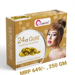 24K gold facial kit 