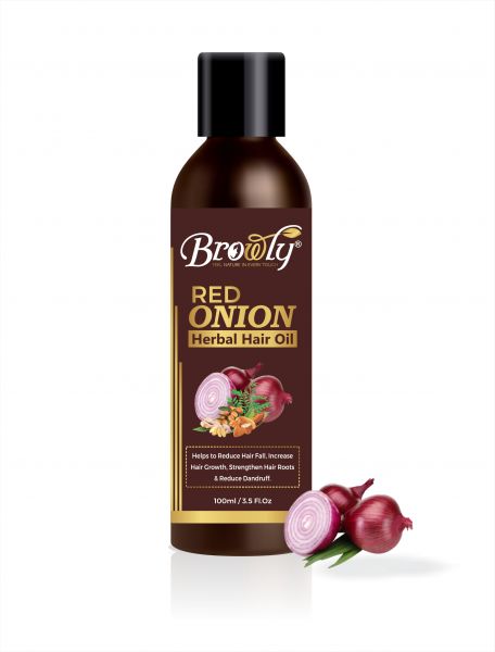 Red onion hair oil