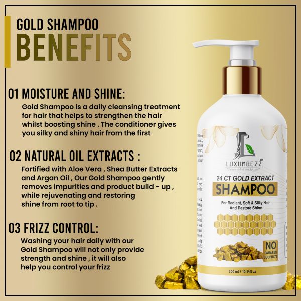 24K Gold shampoo