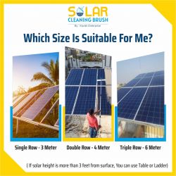 Solar Cleaning Brush