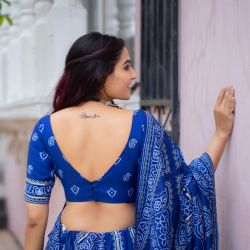 Bandhani Lehenga choli 