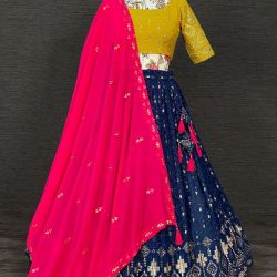 Lehenga Choli multicolored