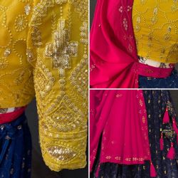 Lehenga Choli multicolored