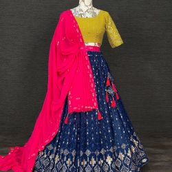 Lehenga Choli multicolored