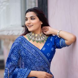 Bandhani Lehenga choli 