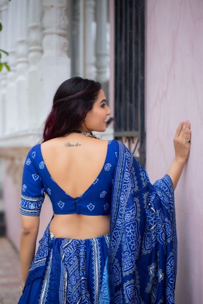 Bandhani Lehenga choli 