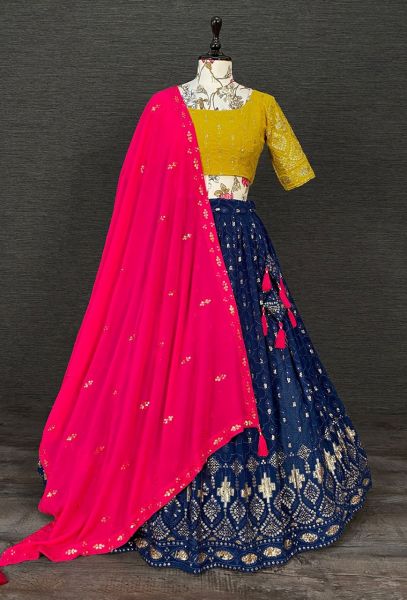 Lehenga Choli multicolored