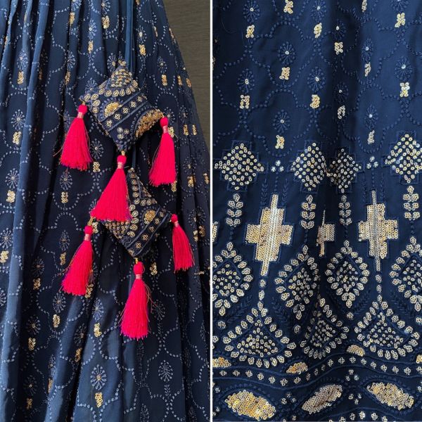 Lehenga Choli multicolored