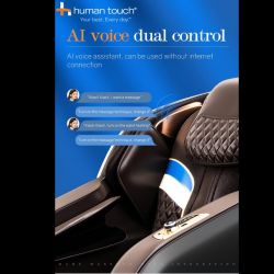 Massage chair 4d with voice control