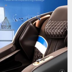 Massage chair 4d with voice control