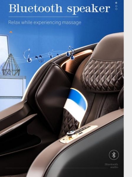 Massage chair 4d with voice control
