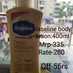 Vaseline body lotion deep moisturizer 