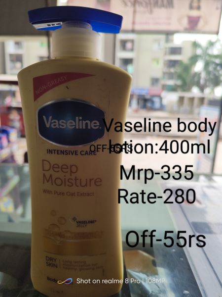 Vaseline body lotion deep moisturizer 