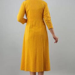 Buti print gown